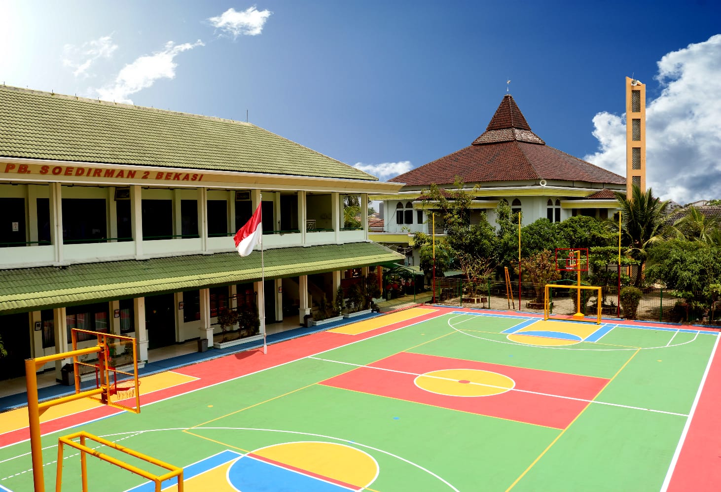 Gedung SMA Islam PB Soedirman 2 Bekasi